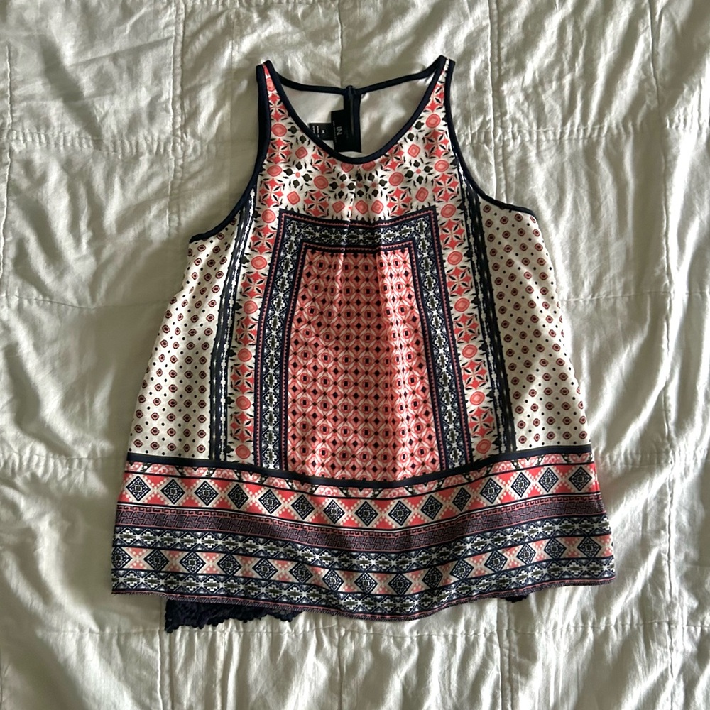 multicolored tank top from I.N. 🧡